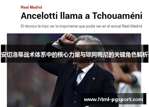 安切洛蒂战术体系中的核心力量与琼阿梅尼的关键角色解析